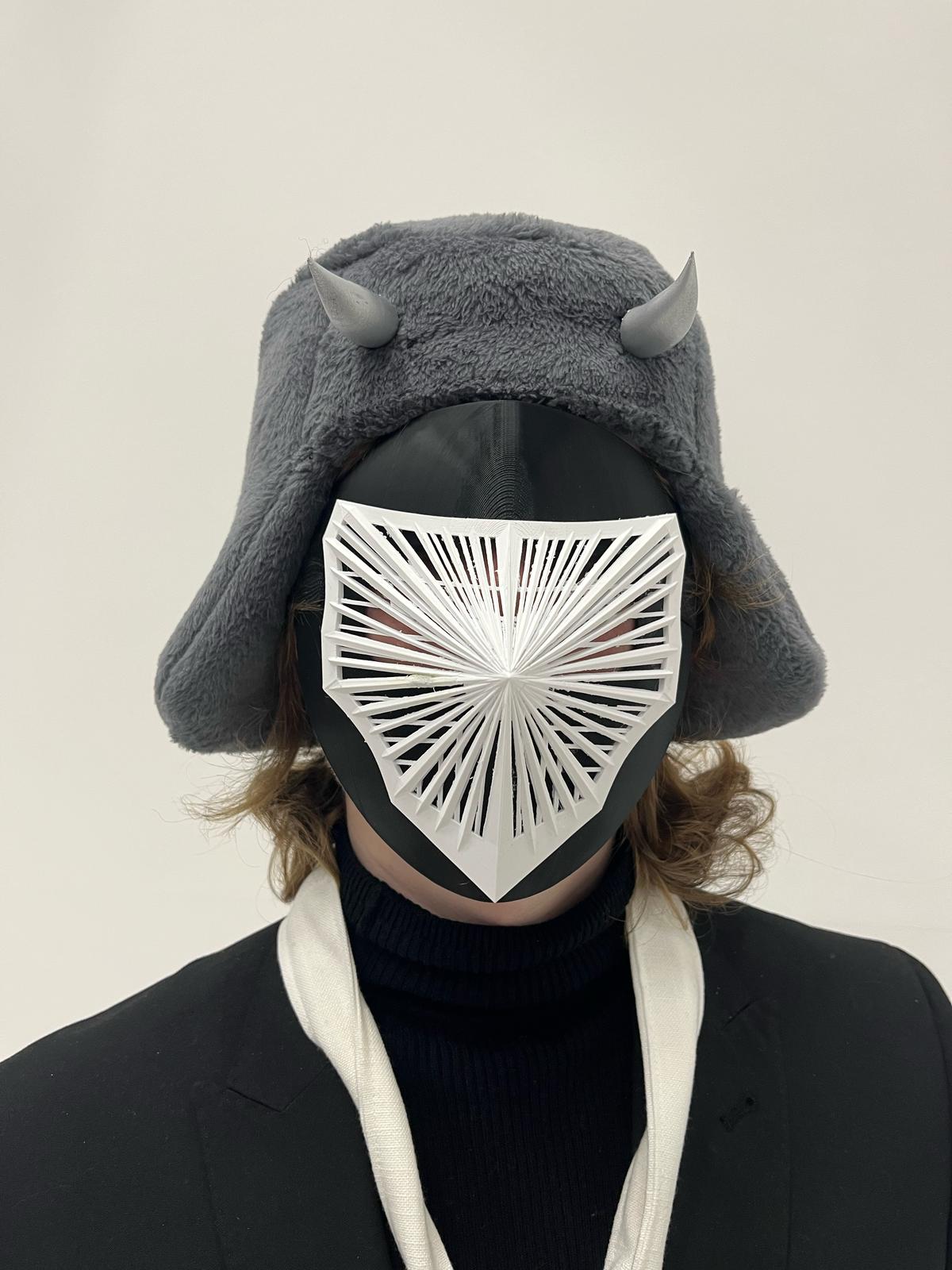 "DIGITAL LUNACY" Fluffy Hat