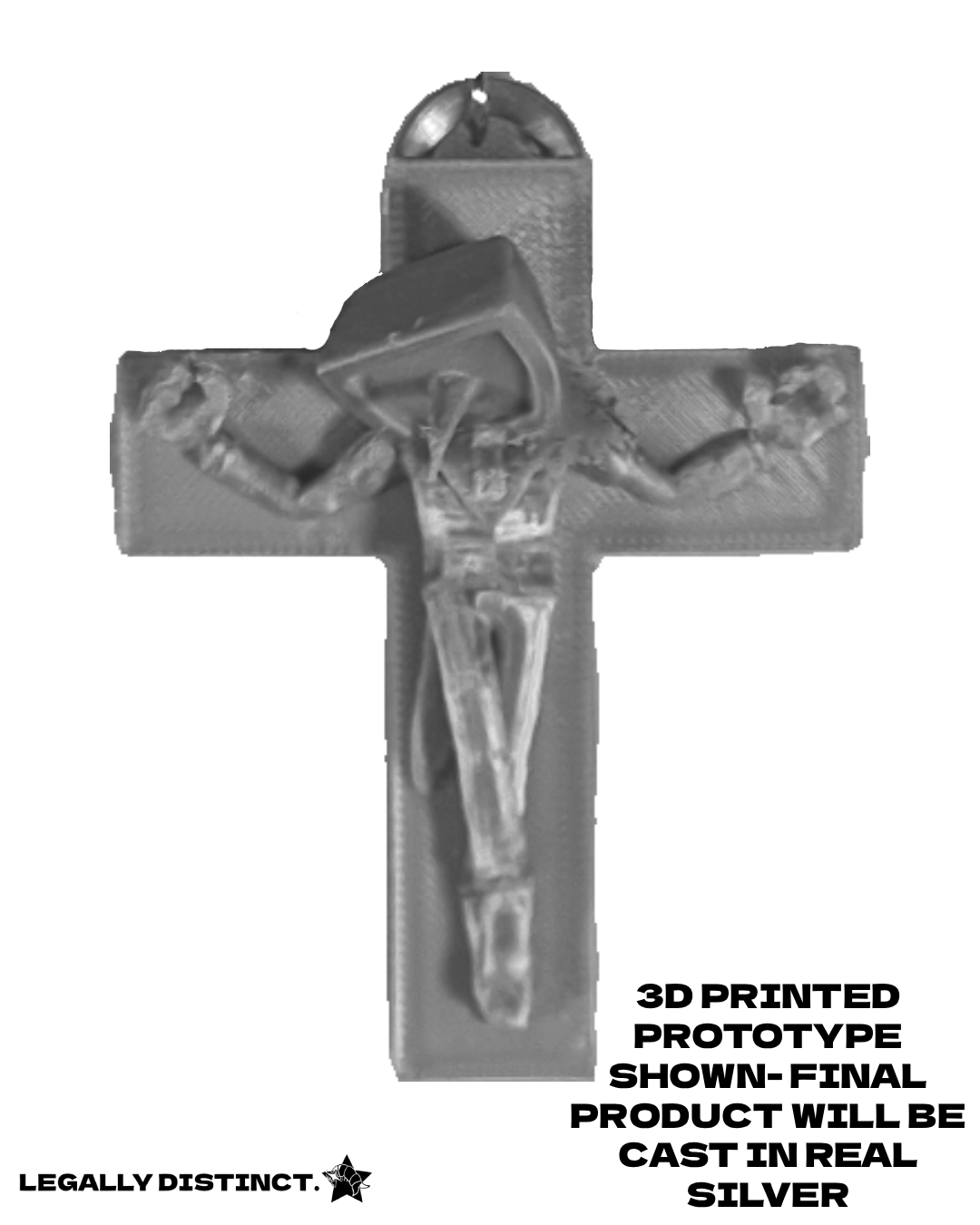 "SPAMTENNA" Crucifix Necklaces