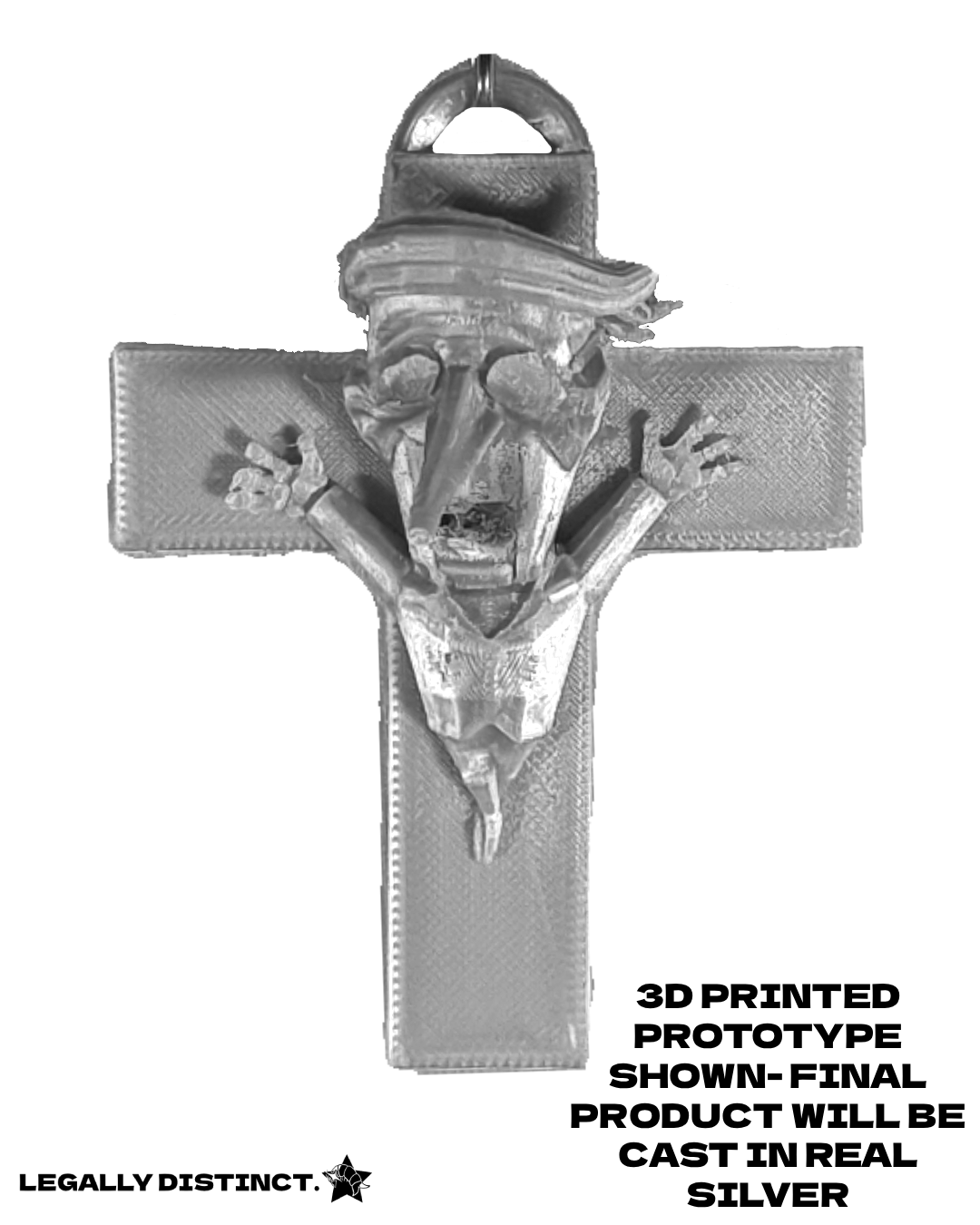 "SPAMTENNA" Crucifix Necklaces