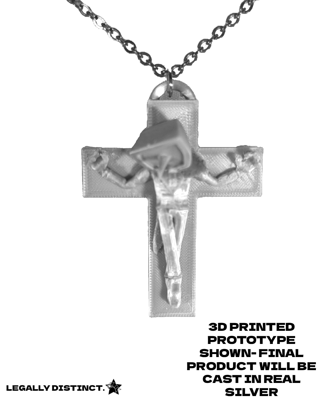 "SPAMTENNA" Crucifix Necklaces