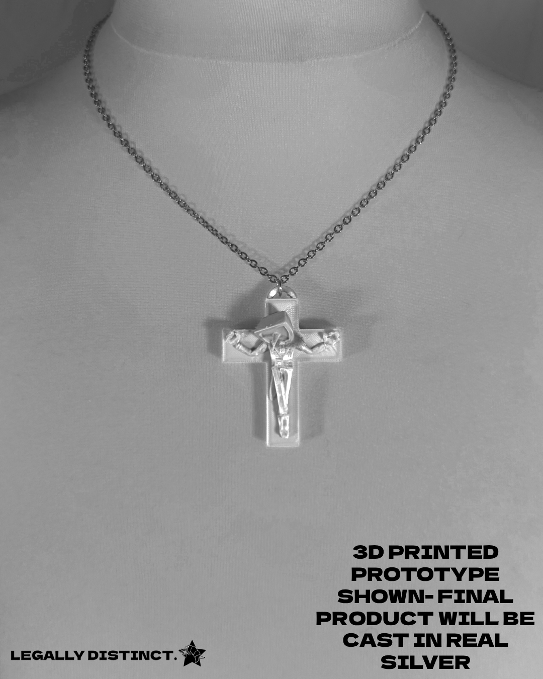 "SPAMTENNA" Crucifix Necklaces