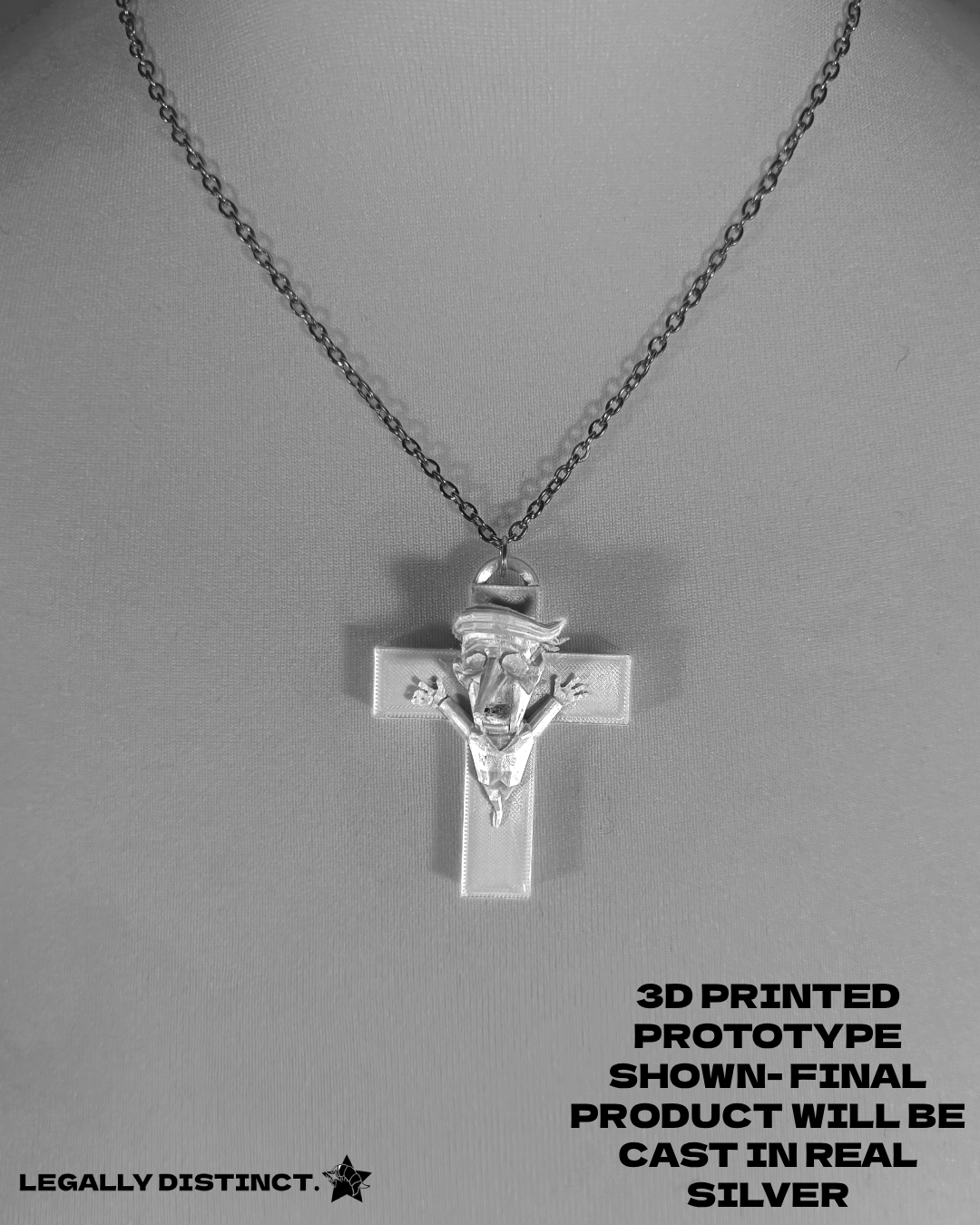 "SPAMTENNA" Crucifix Necklaces