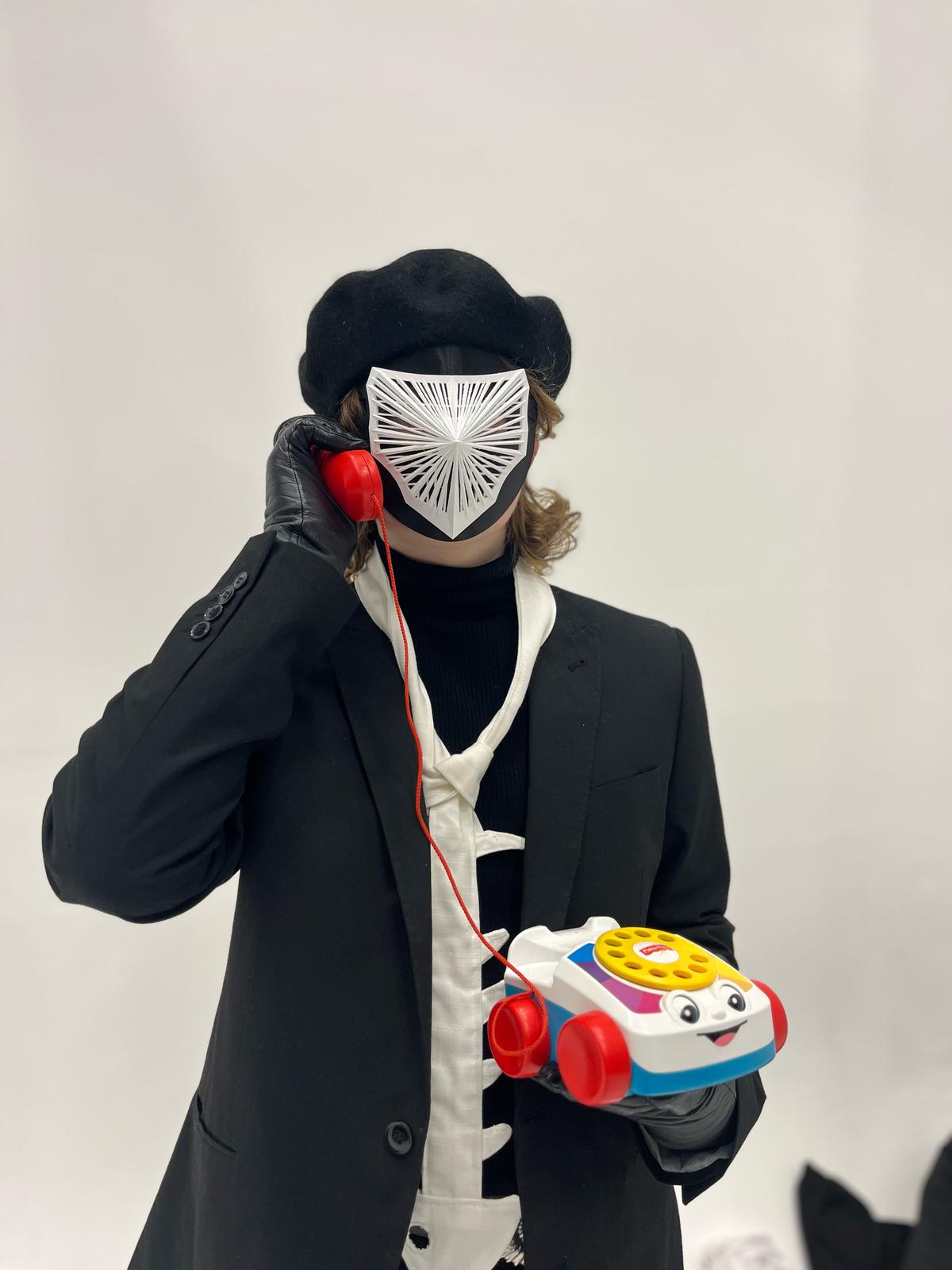 "JUST BONES" Necktie